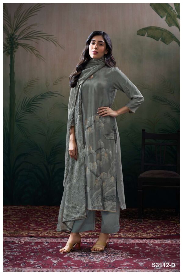 My Fashion Road Ganga Fashion Tansi Exclusive Fancy Silk Ladies Suit | S3112 – D