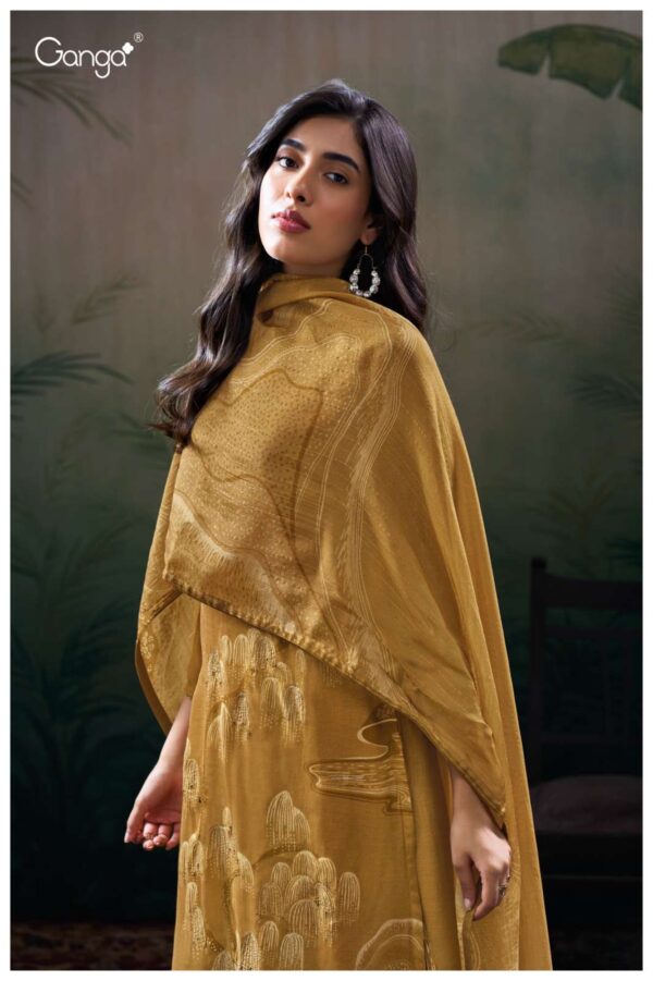 My Fashion Road Ganga Fashion Tansi Exclusive Fancy Silk Ladies Suit | S3112 – B