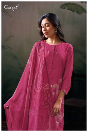 My Fashion Road Ganga Fashion Tansi Exclusive Fancy Silk Ladies Suit | S3112 – A