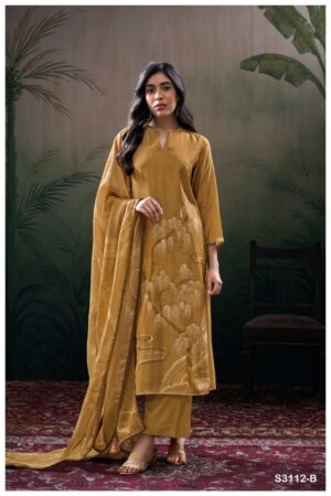 My Fashion Road Ganga Fashion Tansi Exclusive Fancy Silk Ladies Suit | S3112 – B