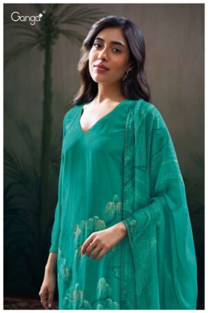 My Fashion Road Ganga Fashion Tansi Exclusive Fancy Silk Ladies Suit | S3112 – C