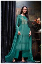 My Fashion Road Ganga Fashion Tevy Latest Designs Bemberg Silk Suit | S3057-B