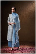 My Fashion Road Ganga Fashion Veeral Printed Cotton Satin Suit | S3775 – D