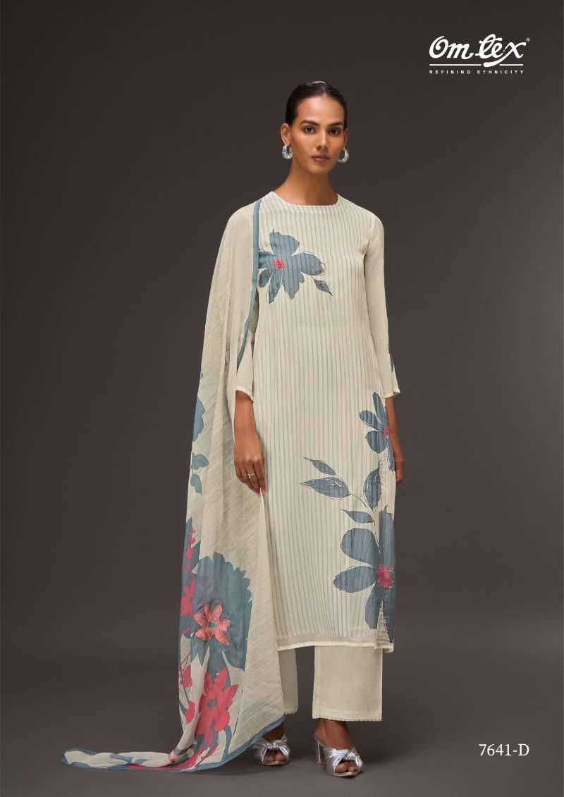 My Fashion Road Omtex Color Canvas Digital Printed Fancy Organza Suit | 7641 – D My Fashion Road Omtex Color Canvas Digital Printed Fancy Organza Suit | 7641 – D