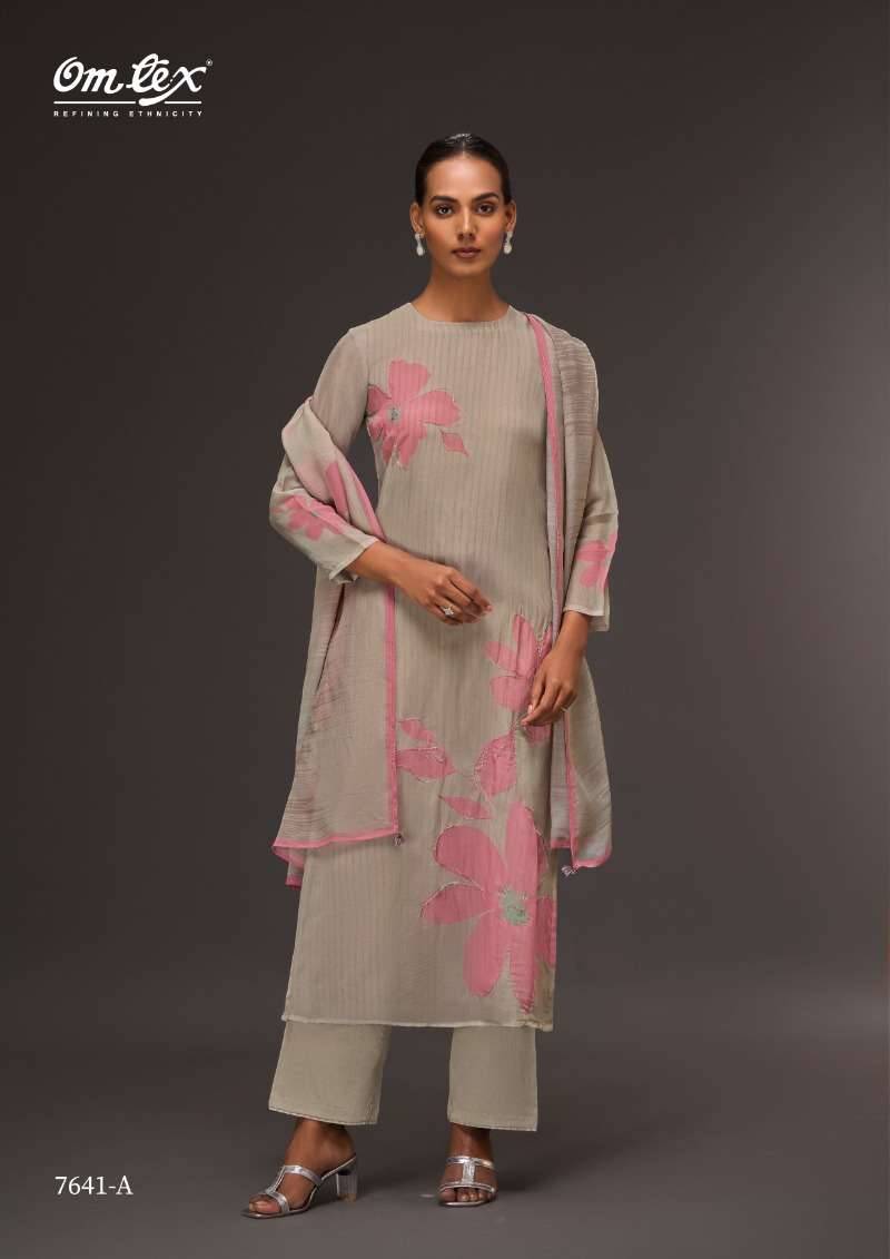 My Fashion Road Omtex Color Canvas Digital Printed Fancy Organza Suit | 7641 – A My Fashion Road Omtex Color Canvas Digital Printed Fancy Organza Suit | 7641 – A