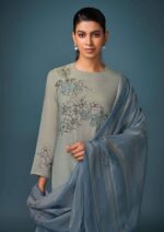 My Fashion Road Omtex High End Fancy Silk Digital Print Latest Suit | 7701 – B