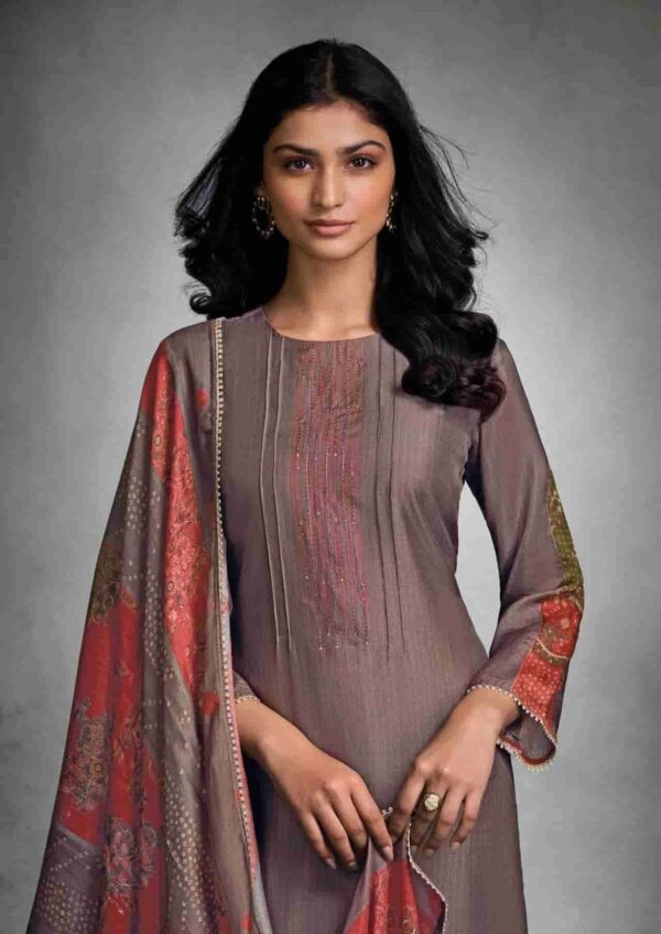 My Fashion Road Omtex Meher Mode Fancy Silk Latest Designs Suit | 7961 – C