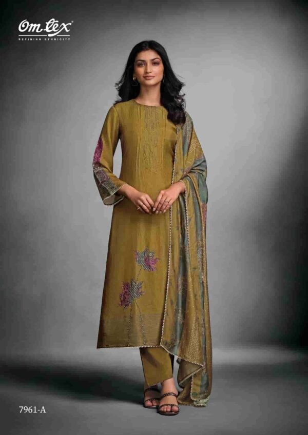 My Fashion Road Omtex Meher Mode Fancy Silk Latest Designs Suit | 7961 – A