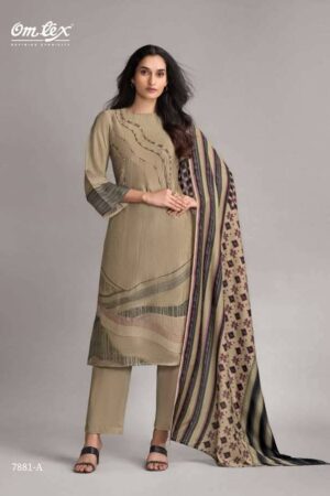 My Fashion Road Omtex Pankhuri Digital Prints Silk Latest Suit | 7881 – A