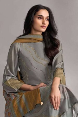 My Fashion Road Omtex Pankhuri Digital Prints Silk Latest Suit | 7881 – C