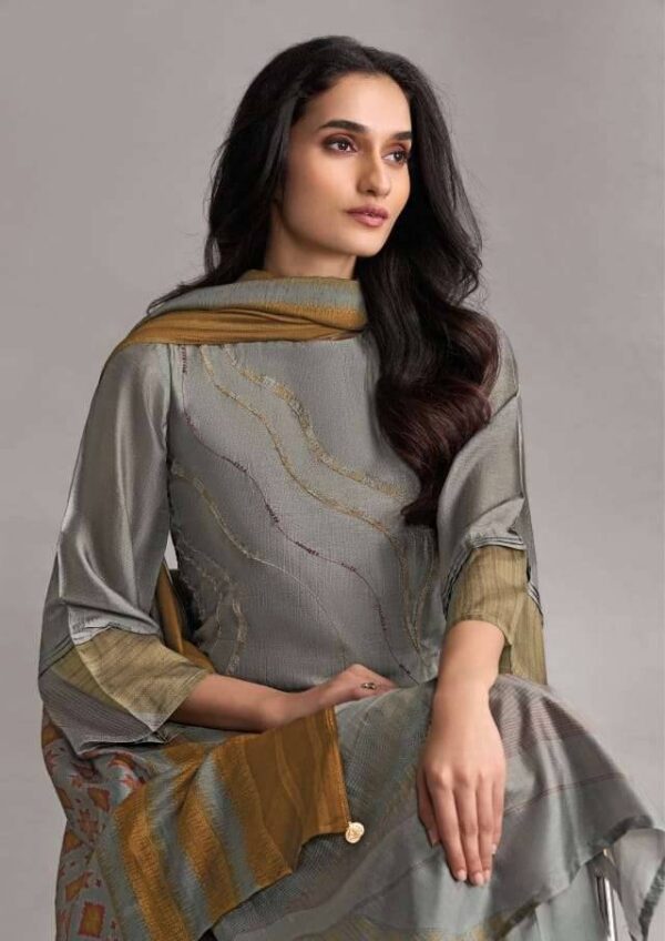 My Fashion Road Omtex Pankhuri Digital Prints Silk Latest Suit | 7881 – C