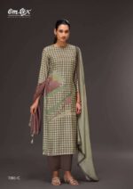 My Fashion Road Omtex Stitch Soul Digital Printed Fancy Silk Ladies Suit | 7581 – C