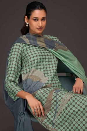 My Fashion Road Omtex Stitch Soul Digital Printed Fancy Silk Ladies Suit | 7581 – A