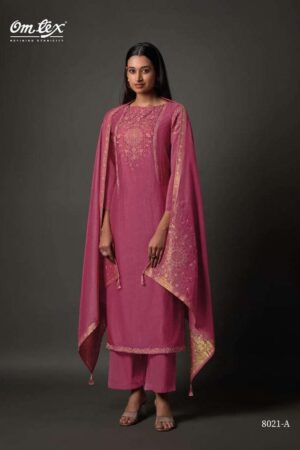 My Fashion Road Omtex Yoshita Fancy Silk Latest Stylish Ladies Suit | 8021-A