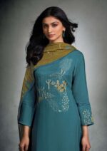 My Fashion Road Omtex Navastra Exclusive Fancy Latest Ladies Suit | 7921-D
