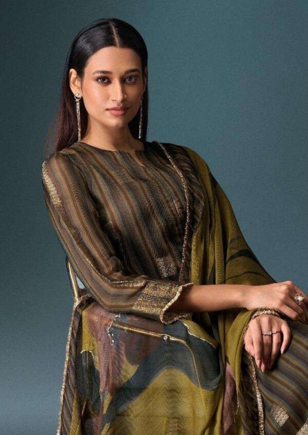 My Fashion Road Omtex Mishqe Designer Exclusive Latest Ladies Suit | 8081-A