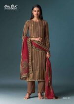 My Fashion Road Omtex Mishqe Designer Exclusive Latest Ladies Suit | 8081-D