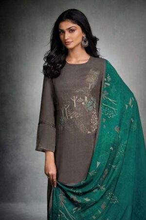 My Fashion Road Omtex Navastra Exclusive Fancy Latest Ladies Suit | 7921-B