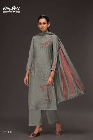 My Fashion Road Omtex Inspire Flow Exclusive Fancy Digital Printed Suit | 7671-C