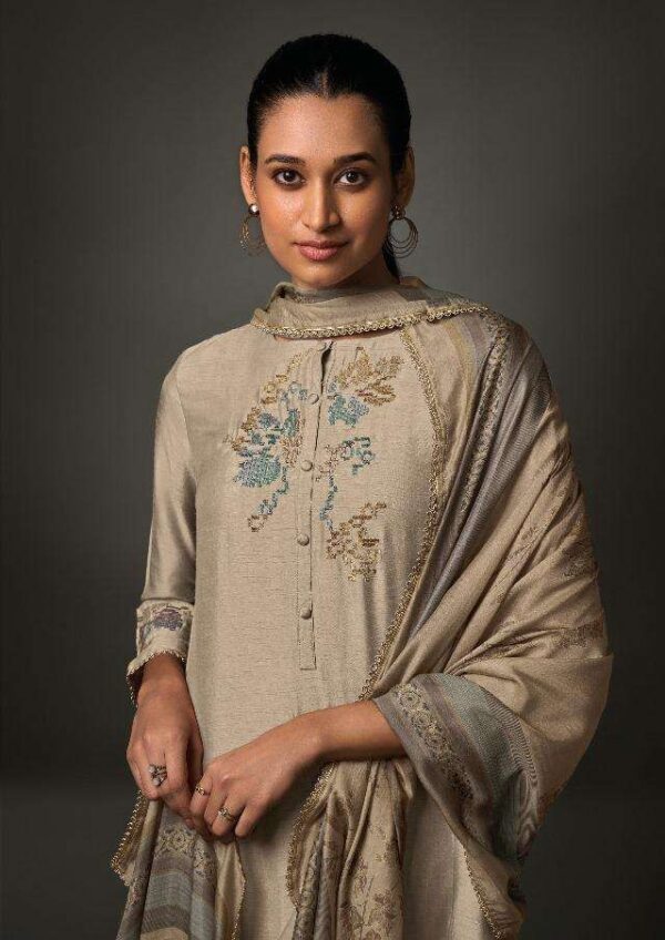My Fashion Road Omtex Aurika Exclusive Fancy Silk Latest Ladies Suit | 8121