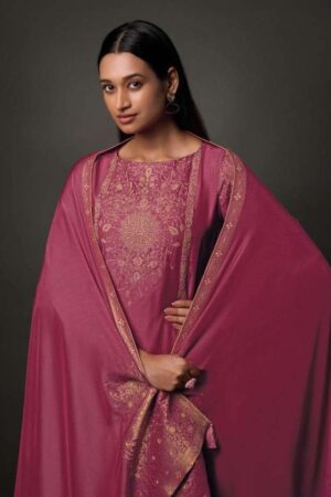 My Fashion Road Omtex Yoshita Fancy Silk Latest Stylish Ladies Suit | 8021-A
