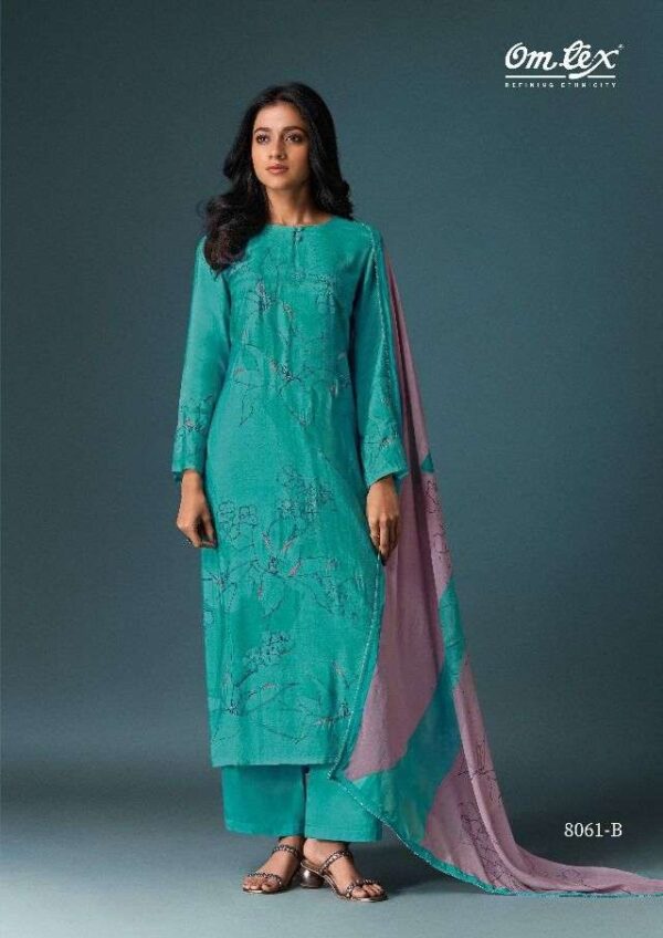 My Fashion Road Omtex Riyanshi Exclusive Fancy Ladies Suit | 8061-B