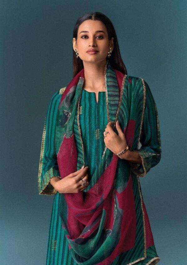 My Fashion Road Omtex Mishqe Designer Exclusive Latest Ladies Suit | 8081-B