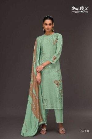 My Fashion Road Omtex Inspire Flow Exclusive Fancy Digital Printed Suit | 7671-D