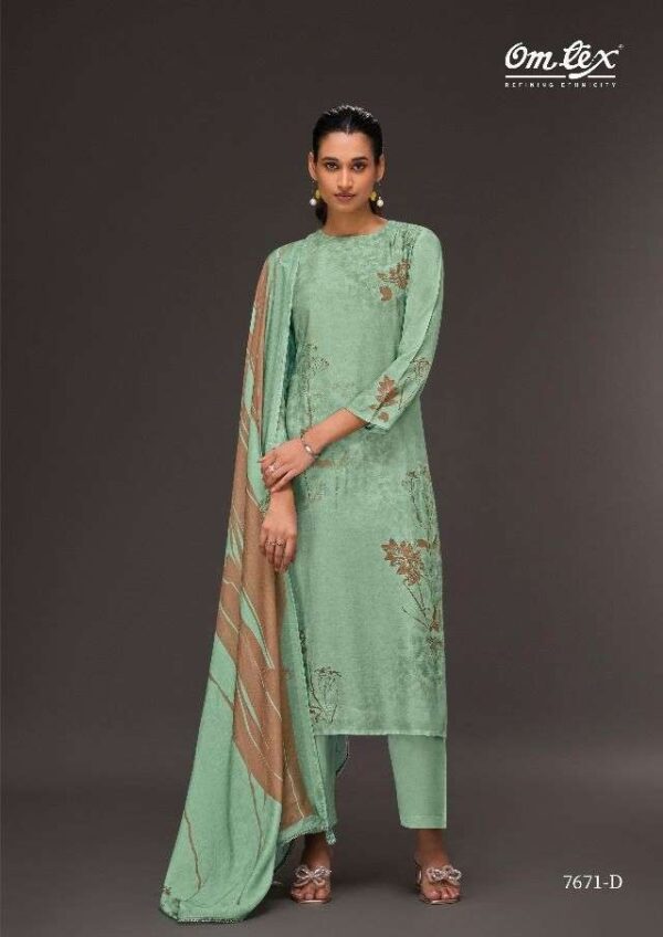 My Fashion Road Omtex Inspire Flow Exclusive Fancy Digital Printed Suit | 7671-D