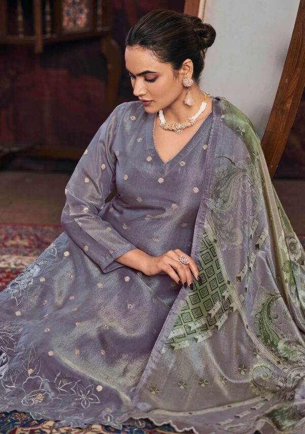 My Fashion Road T And M Designer Dishita Hits Designs Jacquard Suit | 295