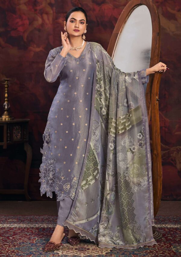 My Fashion Road T And M Designer Dishita Hits Designs Jacquard Suit | 295