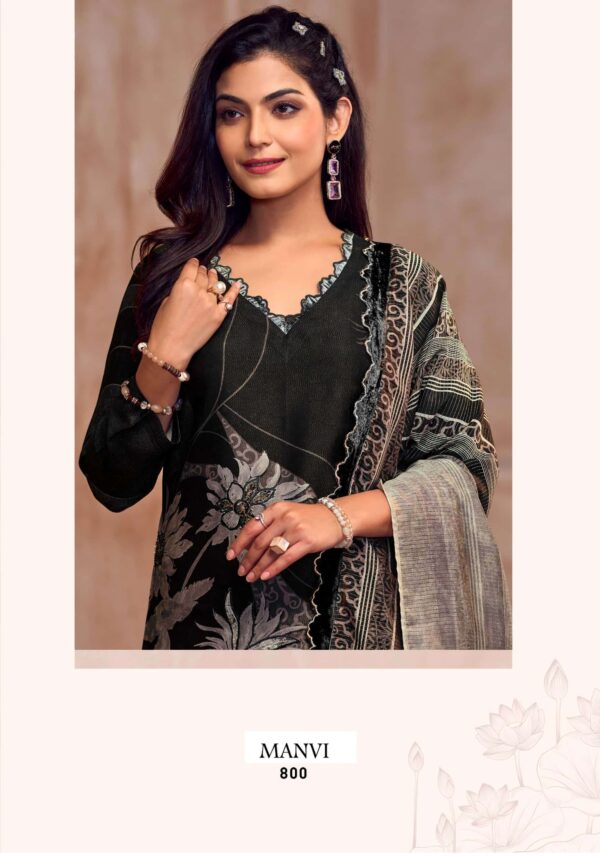 My Fashion Road T And M Designer Manvi Exclusive Fancy Viscose Ladies Suit | 800