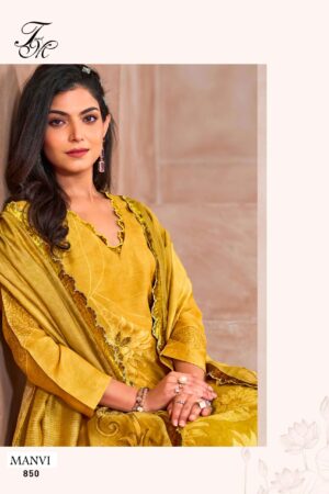 My Fashion Road T And M Designer Manvi Exclusive Fancy Viscose Ladies Suit | 850