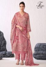 My Fashion Road T And M Designer Sunflower Pure Silk Exclusive Wear Suit | 1718
