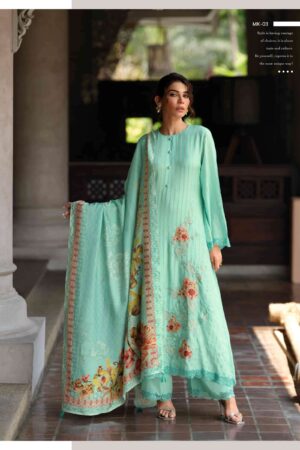My Fashion Road Varsha Mishka Exclusive Fancy Muslin Ladies Suit | MK – 03
