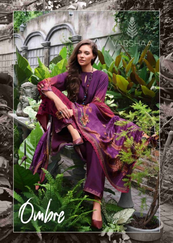 My Fashion Road Varsha Ombre Digital Printed Exclusive Muslin Suit | OB – 04