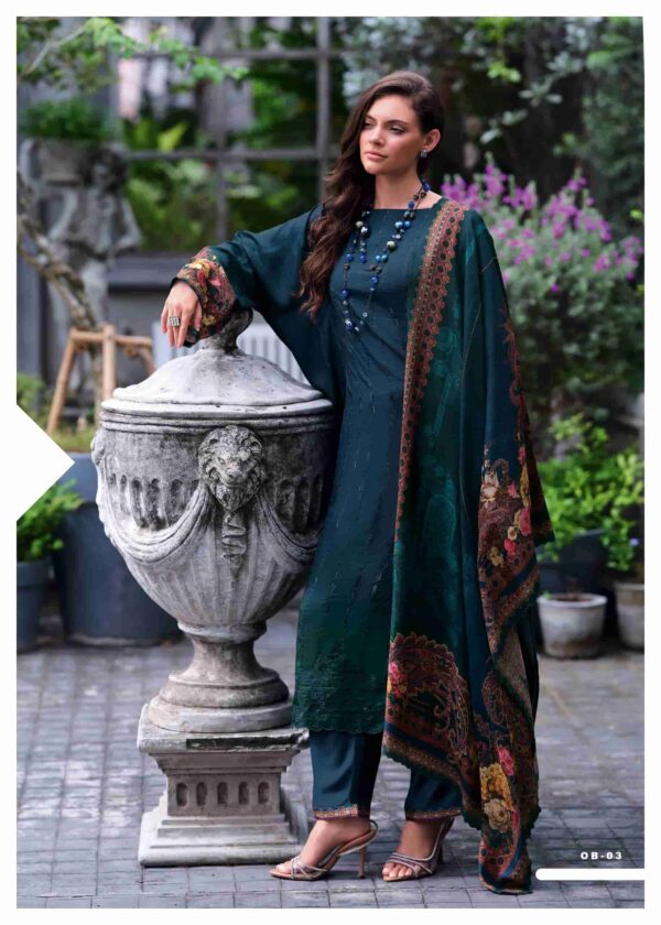 My Fashion Road Varsha Ombre Digital Printed Exclusive Muslin Suit | OB – 03