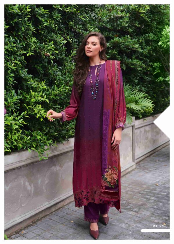 My Fashion Road Varsha Ombre Digital Printed Exclusive Muslin Suit | OB – 04