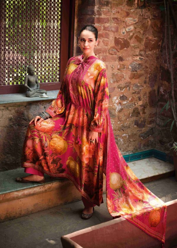 My Fashion Road Varsha The Floral Studio Digital Printed Latest Muslin Suit | TFS – 05