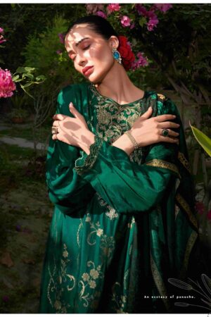 My Fashion Road Varsha Thread Line Designer Russian Silk Suit | TL – 04