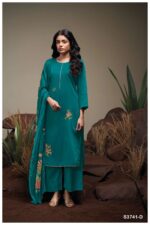 My Fashion Road Ganga Fashion Agatha Premium Cotton Satin Suit | S3741-D My Fashion Road Ganga Fashion Agatha Premium Cotton Satin Suit | S3741-D
