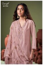 My Fashion Road Ganga Fashion Ayomi Pure Bemberg Silk Exclusive Ladies Suit | S3776-B