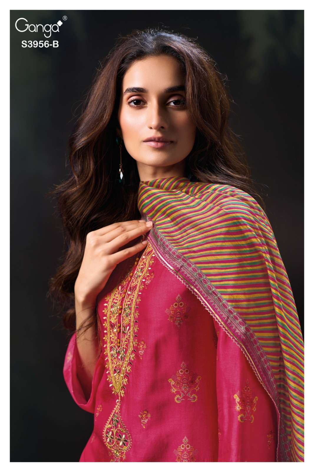 Ganga Fashion Bythea Exclusive Fancy Russian Silk Suit