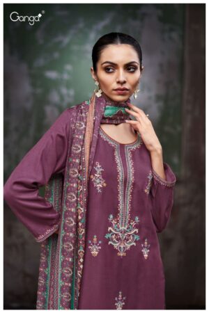 My Fashion Road Ganga Fashion Eriya Premium Wear Winter Collection Suit | C3823-A