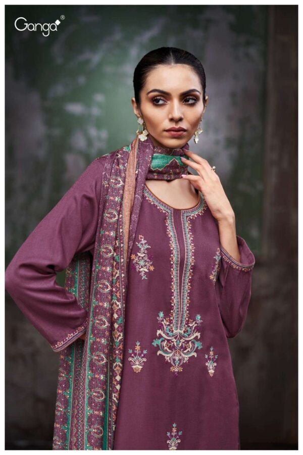 My Fashion Road Ganga Fashion Eriya Premium Wear Winter Collection Suit | C3823-A