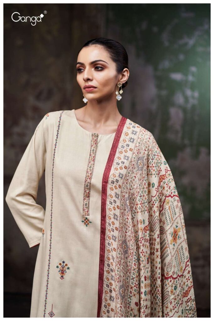 My Fashion Road Ganga Fashion Eriya Premium Wear Winter Collection Suit | C3823-C