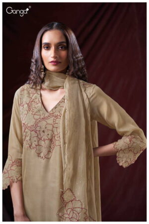 My Fashion Road Ganga Fashion Farwah Exclusive Fancy Designer Suit | S3778 – A