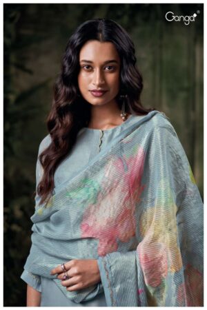 My Fashion Road Ganga Fashion Girija Exclusive Pure Bemberg Silk Latest Suit | S3588 – A