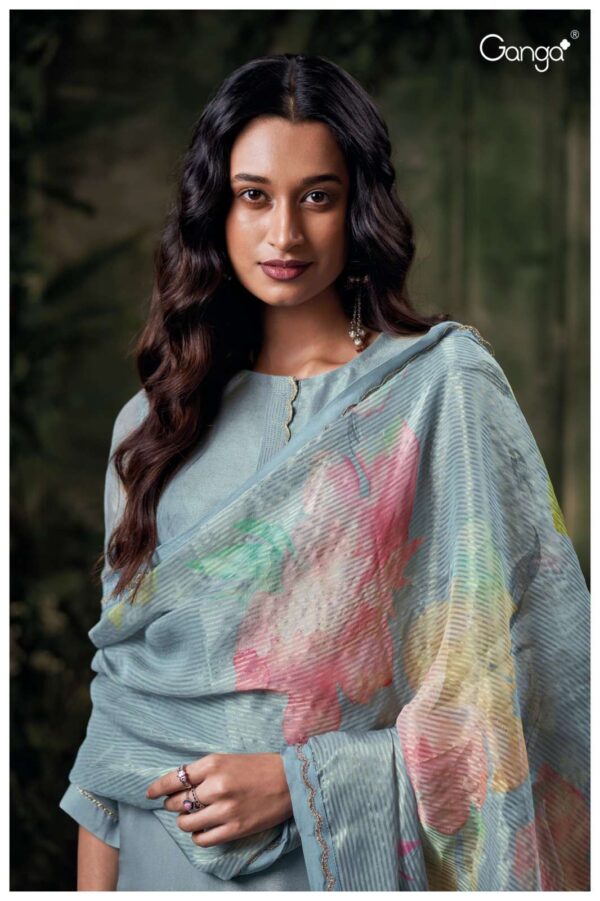 My Fashion Road Ganga Fashion Girija Exclusive Pure Bemberg Silk Latest Suit | S3588 – A