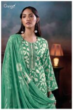 My Fashion Road Ganga Fashion Haizea Printed Pashmina Winter Suit | C3832-D My Fashion Road Ganga Fashion Haizea Printed Pashmina Winter Suit | C3832-D